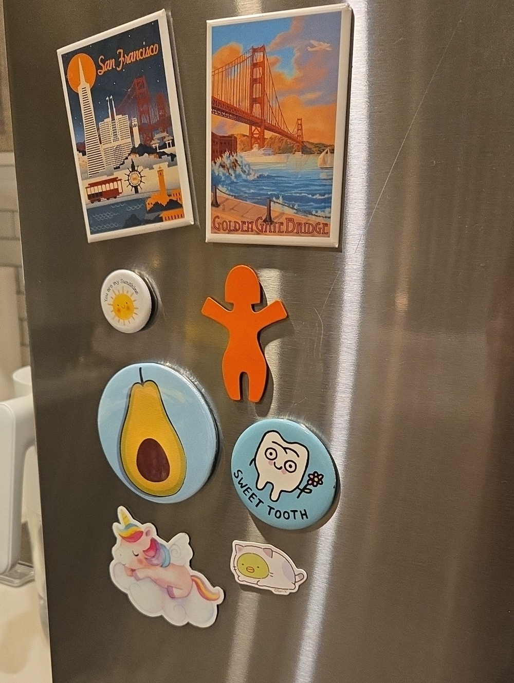8 Piece Magnet Bundle!☀️✈️🥑🦄